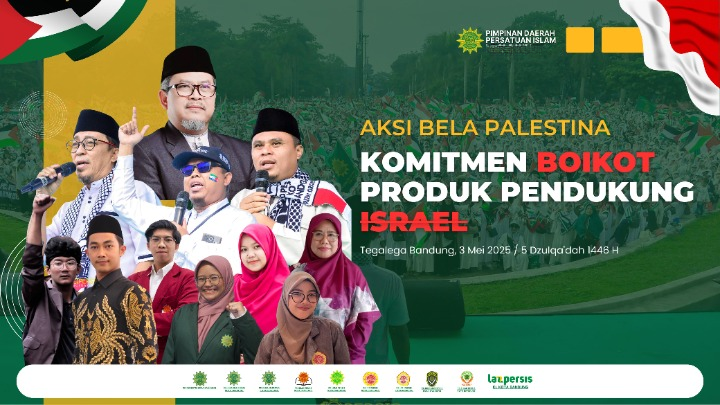 Aksi Bela Palestina, Persatuan Islam Kabupaten Lumajang Mengajak Turun Aksi