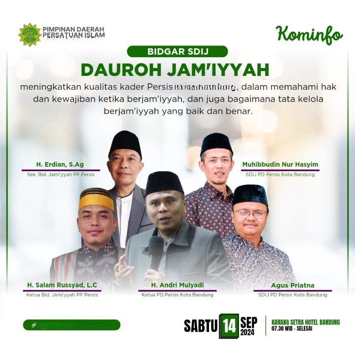 Dauroh Jamiyyah SDIJ PD PERSIS Kabupaten Lumajang